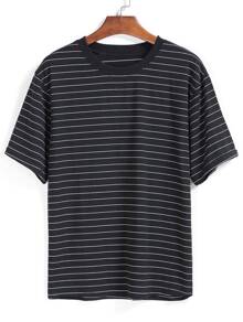 Striped Loose T-shirt