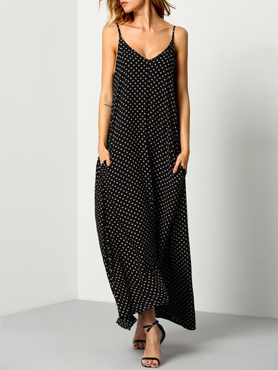 backless cami maxi dress