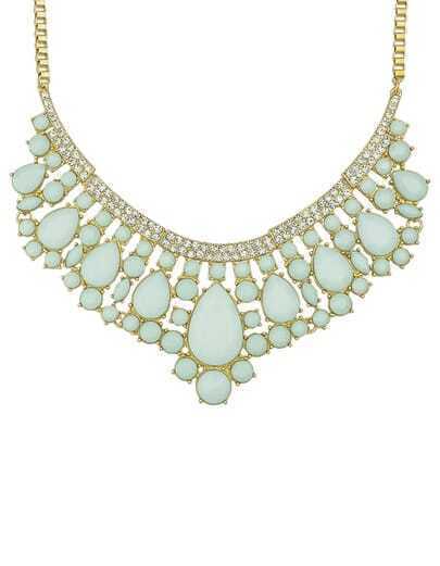 Gemstone collar necklace Clearance