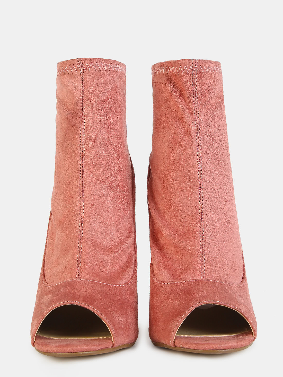 suede stiletto ankle boots