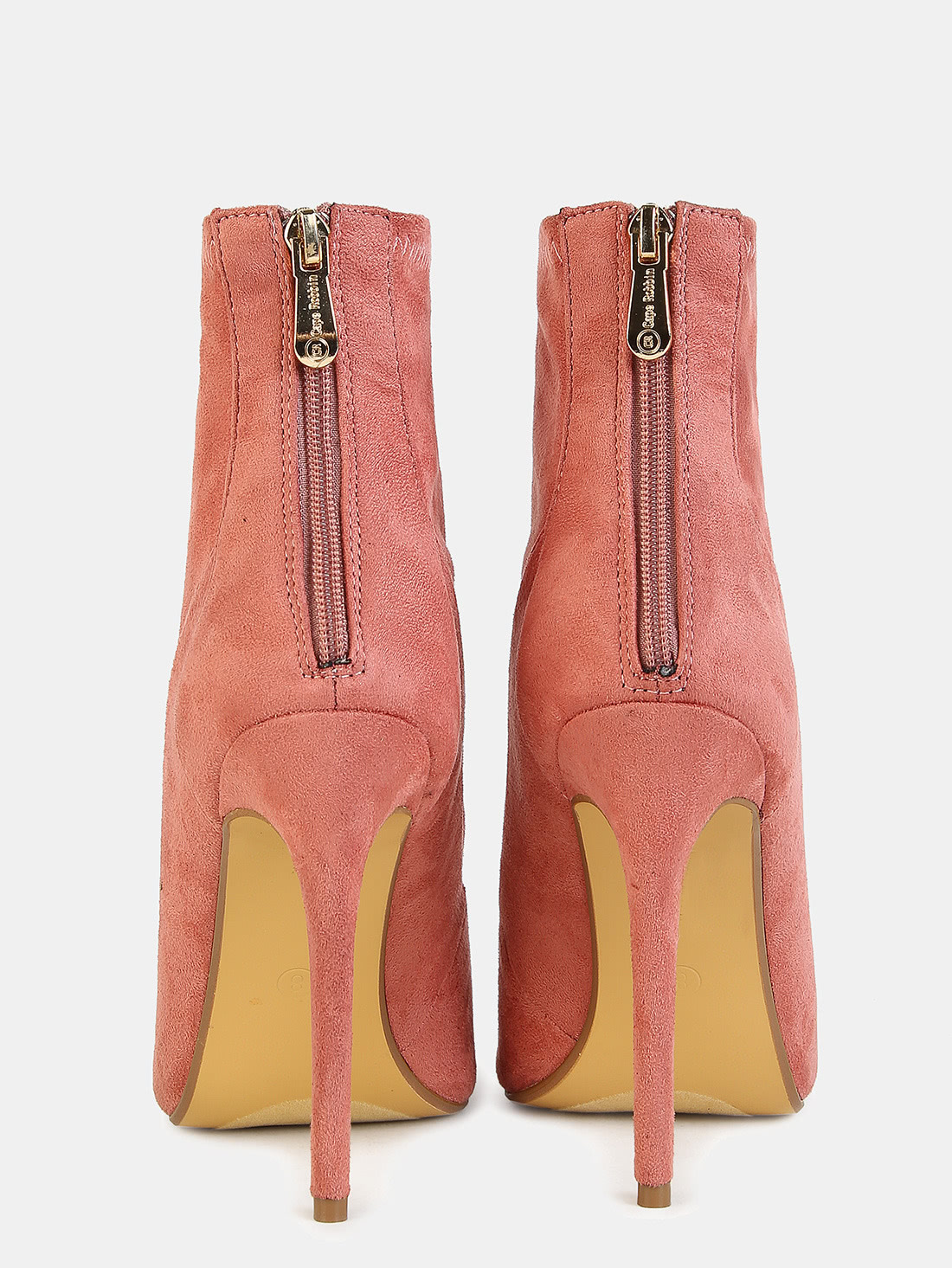 suede stiletto ankle boots