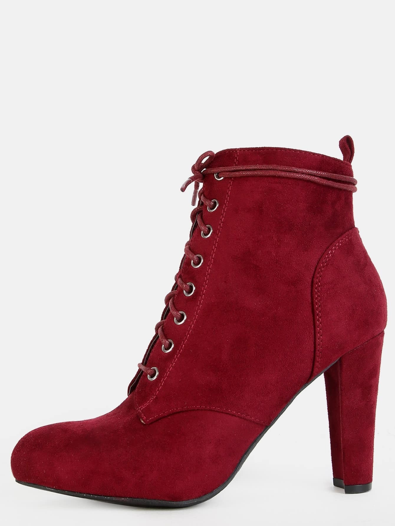 burgundy suede boots pointy toe faux suede ankle boots burgundy shein sheinside burgundy suede boots pointy toe faux suede ankle boots burgundy shein sheinside