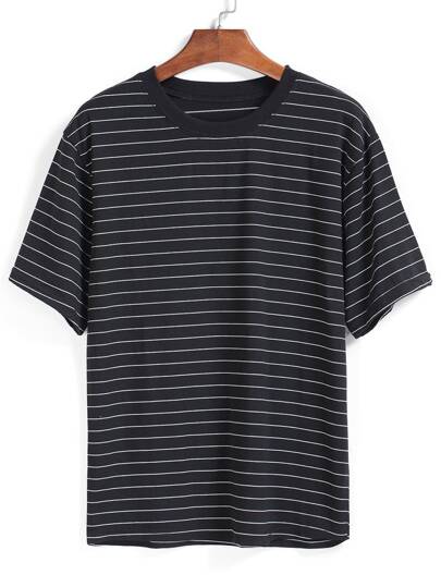 Striped Loose T-shirt