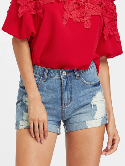 Pantaloncini di jeans