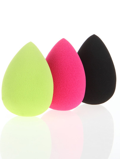 3pcs Drop Shaped Makeup Puffs