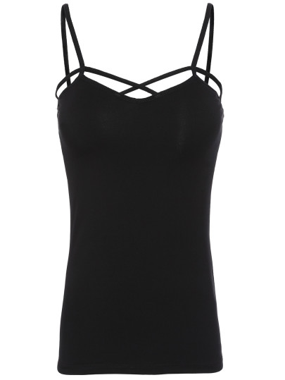 Hollow Slim Cami Top
