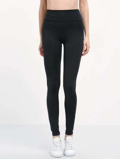 Elastic Waist Slim Leggings