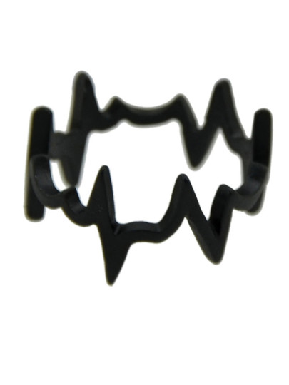 bagues simple -Noir