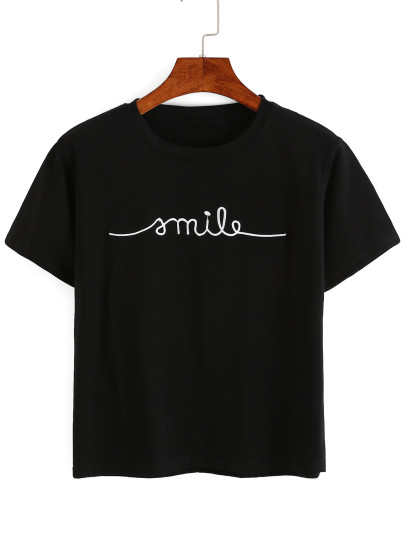 Embroidery T-shirt