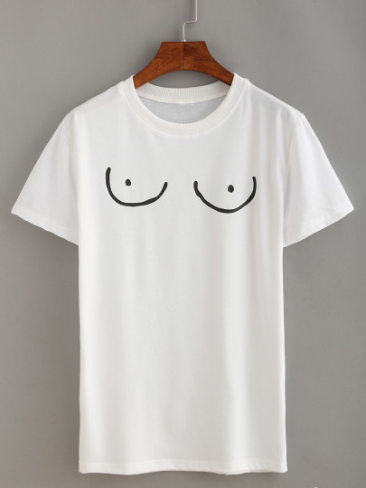 T-shirt imprimé manche courte -