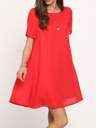 Open Back Tent Dress