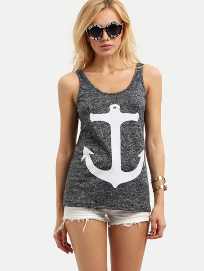Arrow Print Tank Top