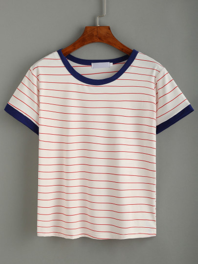 Striped Ringer T-shirt