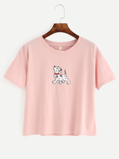 Dog Print T-shirt