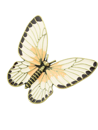 Broche en forme de papillon tendance