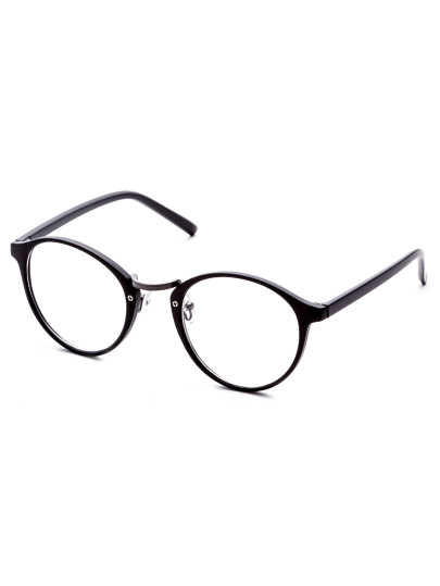 Black Frame Clear Lens Glasses