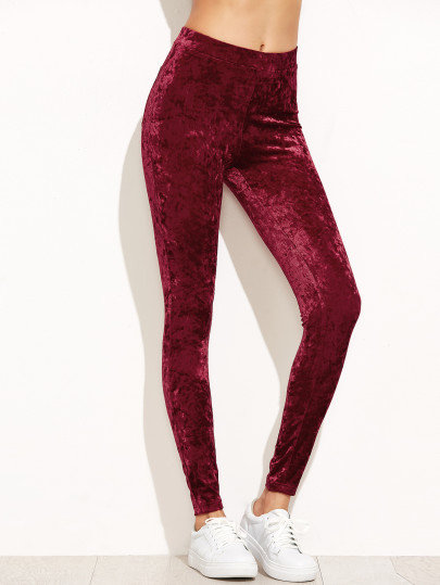 Crushed Velvet Leggings