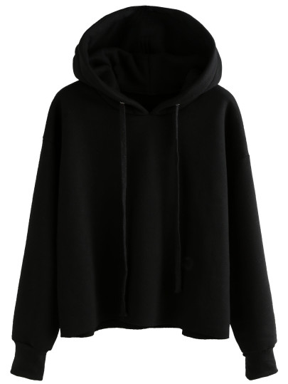 Hooded Sweatshirt With Drawstring