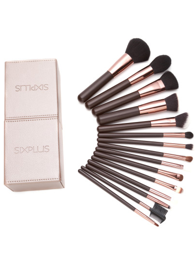 Coffee Professional Makeup Brush Set With Box