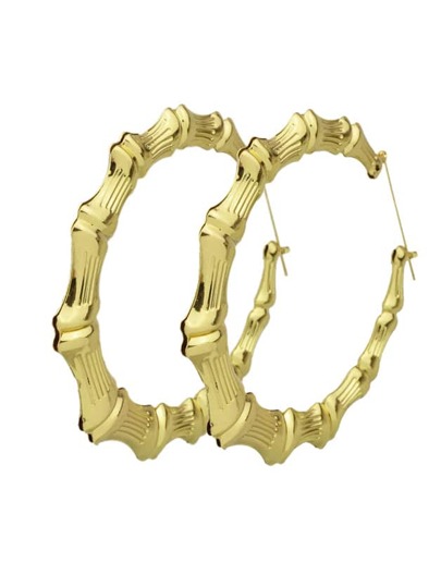 Boucles d'oreilles rond pattern de dédale acrylique