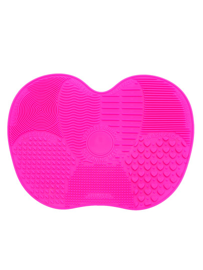 Hot Pink Apple Shaped Makeup Brush Cleaner