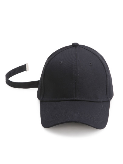 Casquette de baseball noir avec courroie