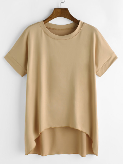 Dip Hem T-shirt