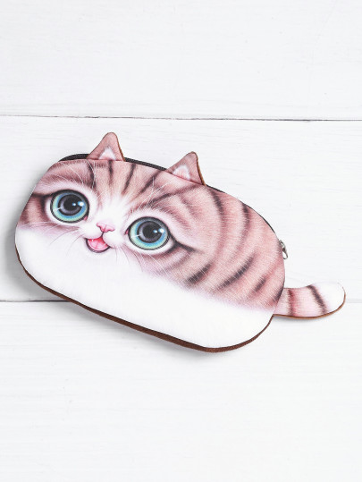 Monedero en forma de gato