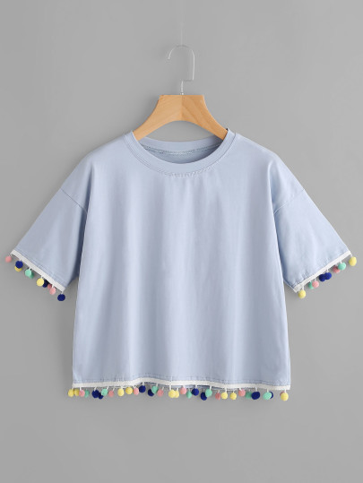 Camiseta con diseño de bolas