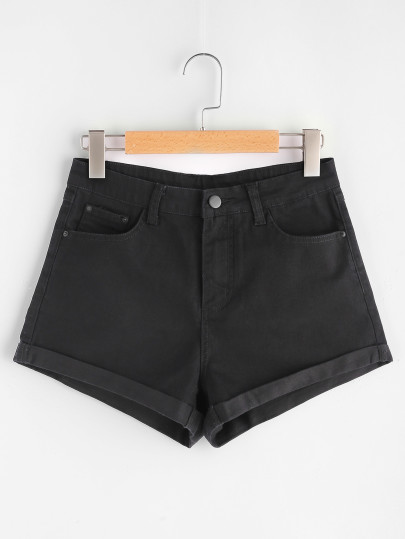 Pantaloncini di jeans con 5 tasche