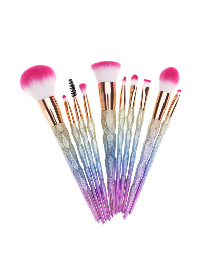 Ombre Matte Makeup Brush 10pcs
