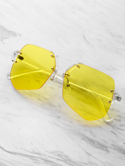 Clear Frame Contrast Lens Glasses