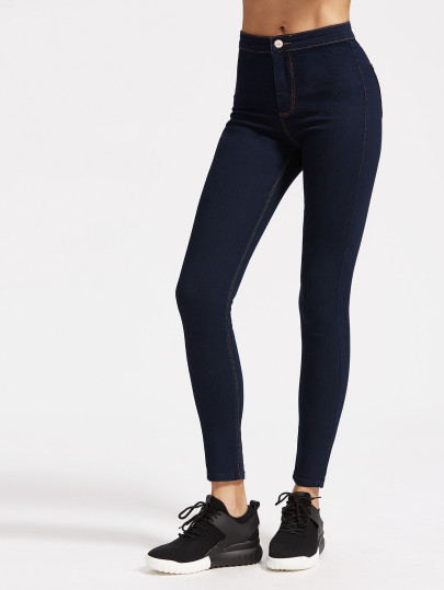 Vaqueros skinny - marino