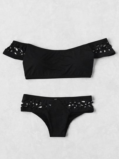 Set di bikini con hollow out