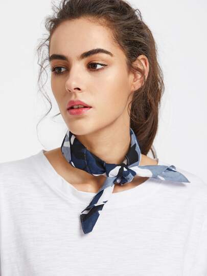 Camouflage Print Bandana