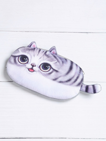 Monedero en forma de gato