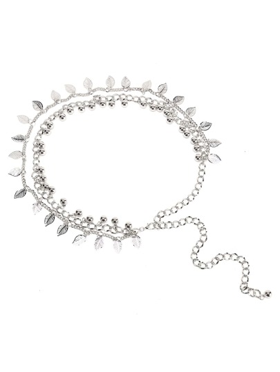 Leaf Shaped Layered Chain Belt