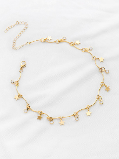 Gargantilla con detalle de estrella