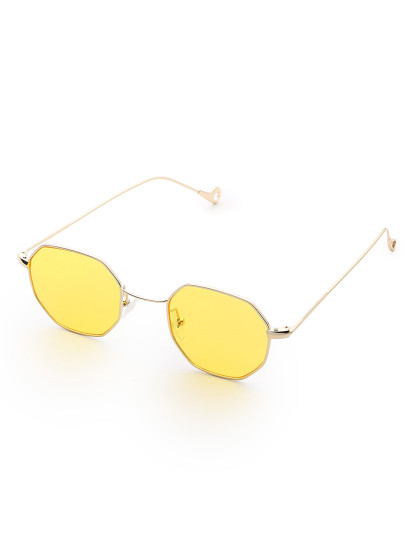 Polygon Flat Lens Sunglasses
