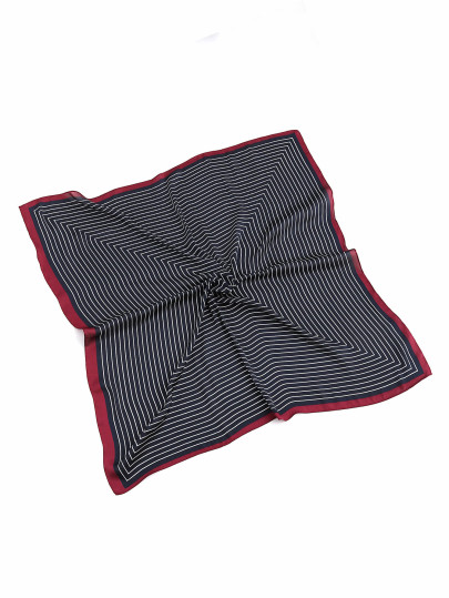 Bandana de satén con estampado