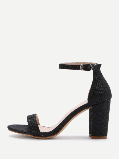 Sandalias de lino de dos piezas