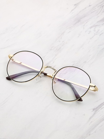 Gafas de sol con lentes redondas