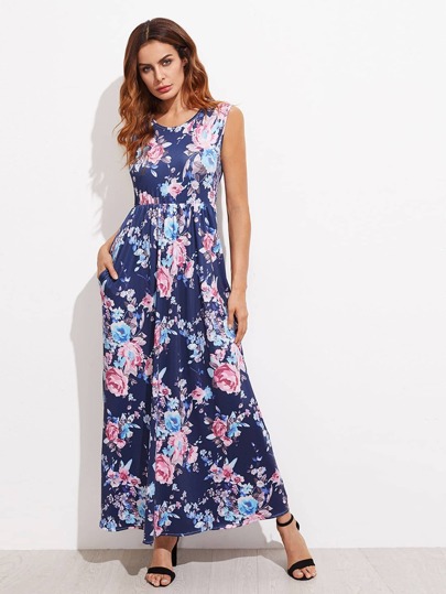 Vestido con estampado floral