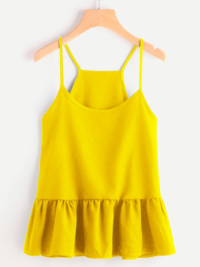 Camisole plissée