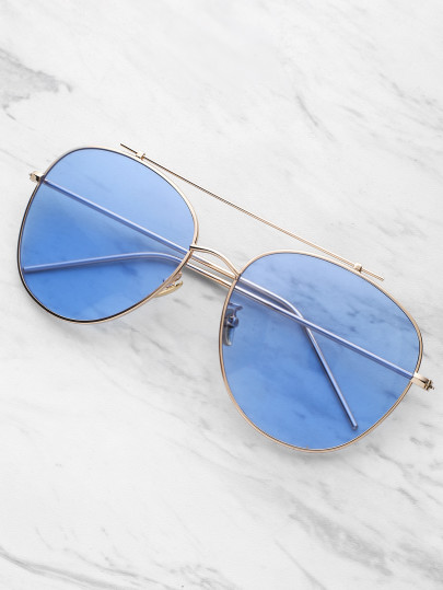 Top Bar Aviator Sunglasses