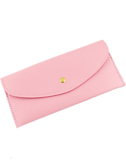 Clutch polipiel de moda-rosado