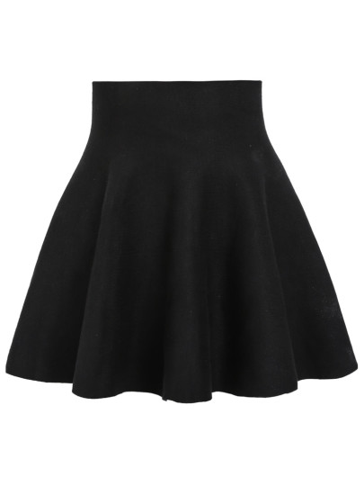 High Waist Flare Skirt