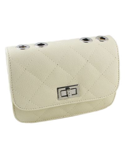 sac à main en PU -blanc