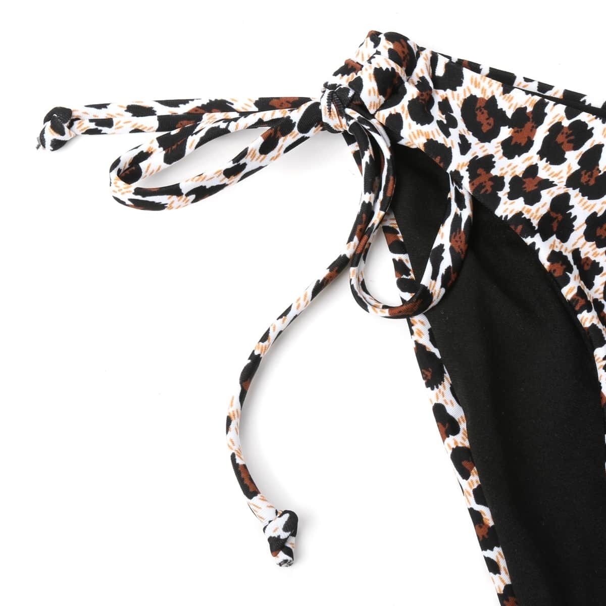 Leopard Add2Cups Pushup Halter Bikini SheIn(Sheinside)