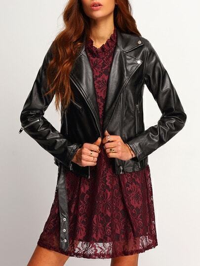 Giacca con risvolto nera